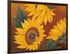 Sunflowers II-Vivien Rhyan-Framed Art Print