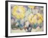 Sunflowers in a Vase (W/C)-Christian Rohlfs-Framed Giclee Print