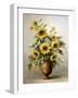 Sunflowers in Bronze I-Welby-Framed Art Print