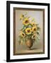 Sunflowers in Bronze I-Welby-Framed Art Print