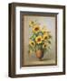 Sunflowers in Bronze I-Welby-Framed Art Print