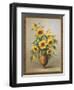 Sunflowers in Bronze I-Welby-Framed Art Print