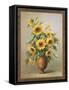 Sunflowers in Bronze I-Welby-Framed Stretched Canvas