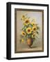 Sunflowers in Bronze I-Welby-Framed Premium Giclee Print