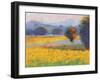 Sunflowers in Provence-Gail Wells-Hess-Framed Art Print