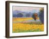 Sunflowers in Provence-Gail Wells-Hess-Framed Art Print