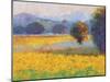 Sunflowers in Provence-Gail Wells-Hess-Mounted Art Print