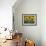 Sunflowers in the Summer; Tuscany, Italy, Europe-Carlos Sanchez Pereyra-Framed Photographic Print displayed on a wall