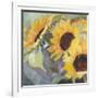 Sunflowers in Watercolor I-null-Framed Art Print