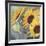 Sunflowers in Watercolor I-null-Framed Art Print