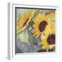 Sunflowers in Watercolor I-null-Framed Art Print