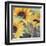 Sunflowers in Watercolor II-null-Framed Art Print