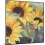 Sunflowers in Watercolor II-null-Mounted Art Print