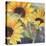 Sunflowers in Watercolor II-null-Stretched Canvas