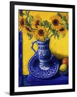 Sunflowers, Lemon, and Orange-Isy Ochoa-Framed Giclee Print
