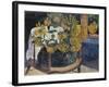 Sunflowers on a Armchair, 1901-Paul Gauguin-Framed Giclee Print