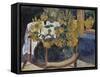 Sunflowers on a Armchair, 1901-Paul Gauguin-Framed Stretched Canvas