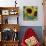 Sunflowers Rain or Shine-Asmaa’ Murad-Mounted Giclee Print displayed on a wall