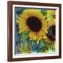 Sunflowers Rain or Shine-Asmaa’ Murad-Framed Giclee Print