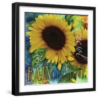 Sunflowers Rain or Shine-Asmaa’ Murad-Framed Giclee Print