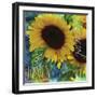 Sunflowers Rain or Shine-Asmaa’ Murad-Framed Giclee Print