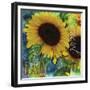 Sunflowers Rain or Shine-Asmaa’ Murad-Framed Giclee Print