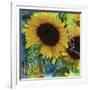 Sunflowers Rain or Shine-Asmaa’ Murad-Framed Giclee Print