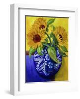 Sunflowers, Series I-Isy Ochoa-Framed Giclee Print