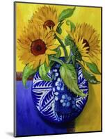 Sunflowers, Series I-Isy Ochoa-Mounted Giclee Print