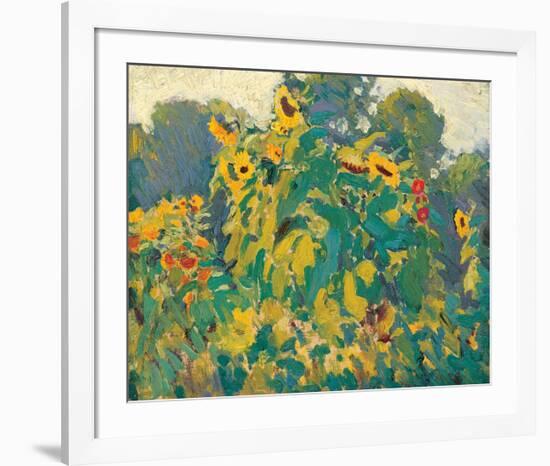 Sunflowers, Thornhill-J^ E^ H^ MacDonald-Framed Premium Giclee Print