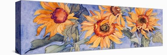 Sunflowers VI-Sharon Pitts-Stretched Canvas