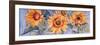 Sunflowers VI-Sharon Pitts-Framed Giclee Print