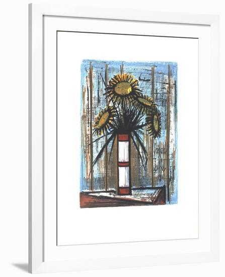 Sunflowers-Bernard Buffet-Framed Serigraph