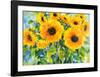 Sunflowers-Andrea Fontana-Framed Art Print