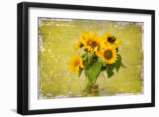 Sunflowers-Philippe Sainte-Laudy-Framed Premium Photographic Print