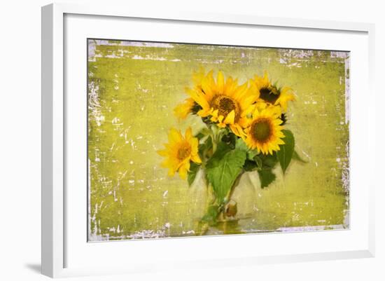 Sunflowers-Philippe Sainte-Laudy-Framed Photographic Print