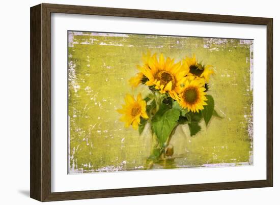 Sunflowers-Philippe Sainte-Laudy-Framed Photographic Print