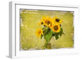 Sunflowers-Philippe Sainte-Laudy-Framed Photographic Print