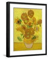 Sunflowers-Vincent van Gogh-Framed Art Print