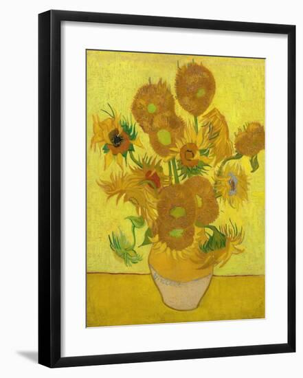 Sunflowers-Vincent van Gogh-Framed Art Print