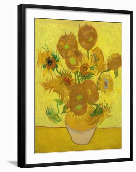 Sunflowers-Vincent van Gogh-Framed Art Print