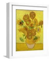 Sunflowers-Vincent van Gogh-Framed Art Print