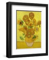 Sunflowers-Vincent van Gogh-Framed Art Print