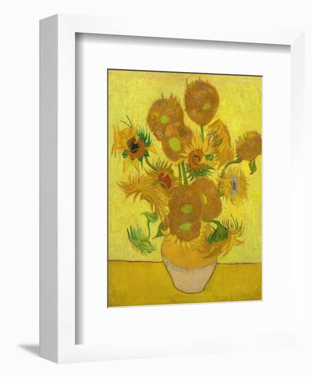 Sunflowers-Vincent van Gogh-Framed Art Print