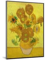 Sunflowers-Vincent van Gogh-Mounted Art Print