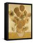 Sunflowers-Vincent van Gogh-Framed Stretched Canvas