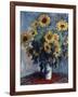 Sunflowers-Claude Monet-Framed Giclee Print