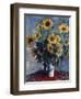 Sunflowers-Claude Monet-Framed Giclee Print