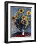 Sunflowers-Claude Monet-Framed Giclee Print