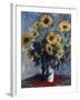 Sunflowers-Claude Monet-Framed Giclee Print